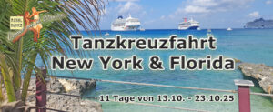 ROYALDANCE Tanzkreuzfahrt New York und Florida Tanzpartie in der Tanzschule Matschek